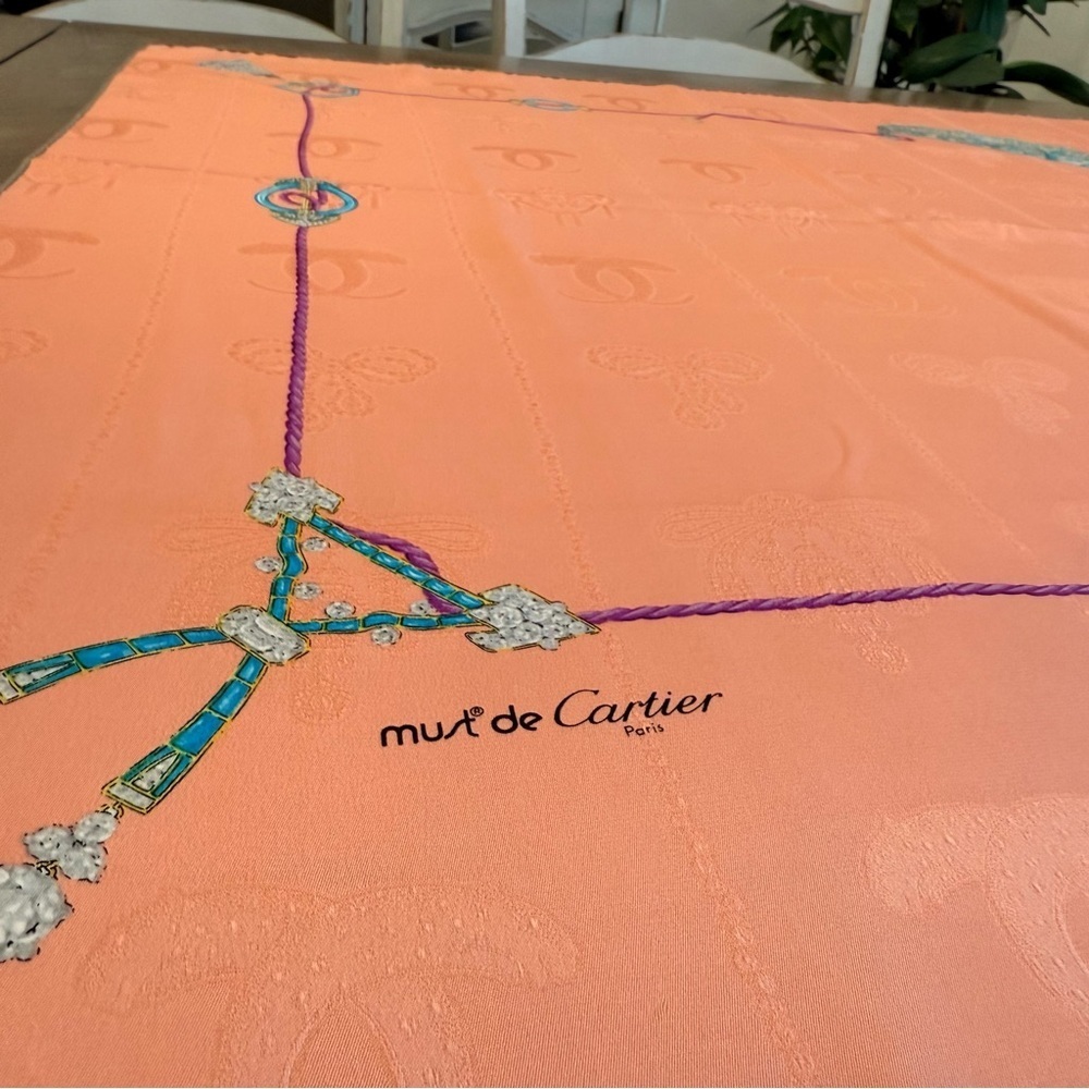 Authentic Cartier Scarf - Picture 2 of 8